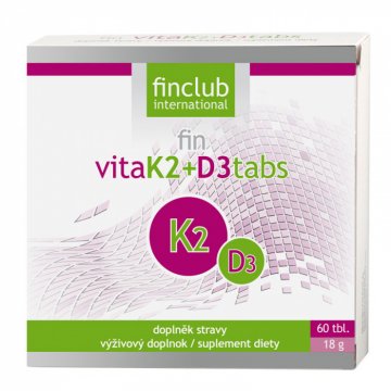 Finclub fin VitaK2+D3tabs 60 tablet