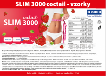 SLIM 3000 COCTAIL - VZORKY - MIX PŘÍCHUTÍ