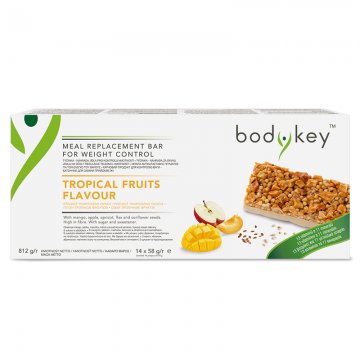 Tyčinka - náhrada jídla - příchuť tropického ovoce - bodykey™