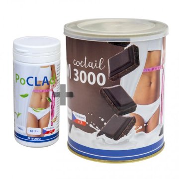 POCLAD + SLIM 3000 COCTAIL ČOKOLÁDA
